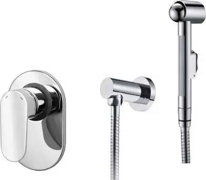 Гигиенический душ WasserKRAFT Donau A15357, хром