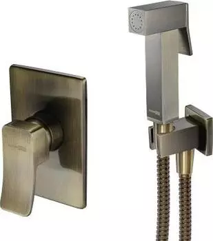 Гигиенический душ WasserKRAFT Exter A01652, светлая бронза