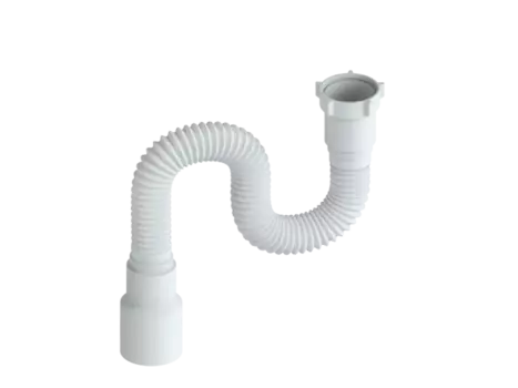 Гофра для раковины РМС ГОГ-0,8, белый