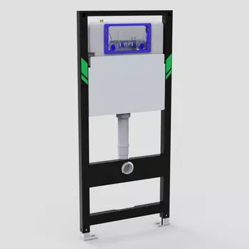 Инсталляция для унитаза Black&White Universe 0900WI