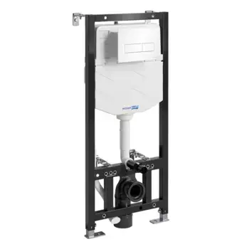 Инсталляция WasserKraft Aller 10 10TLT.010.ME.WH03, для унитазов, с механической кнопкой смыва цвет - белый