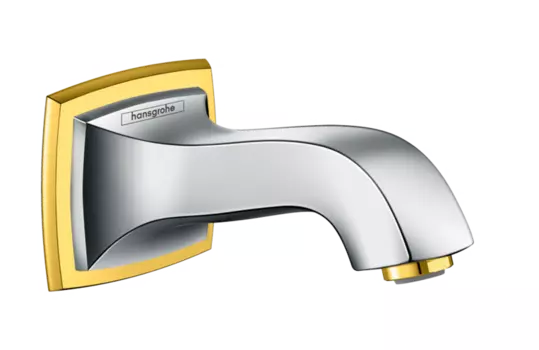 Излив для ванной Hansgrohe Metropol Classic 13425090, хром золото