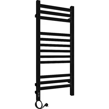Электрический полотенцесушитель Laris Астор ЧКЧ12 350х900 L 73207664, черный муар