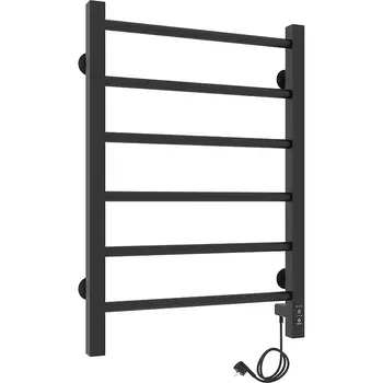 Электрический полотенцесушитель Laris Феличия ЧКЧ6 400х600 R 73207611, черный муар
