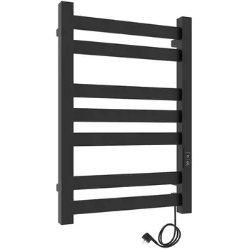 Электрический полотенцесушитель Laris Гефест ЧКЧ П7 500х800 R 73207617, черный муар
