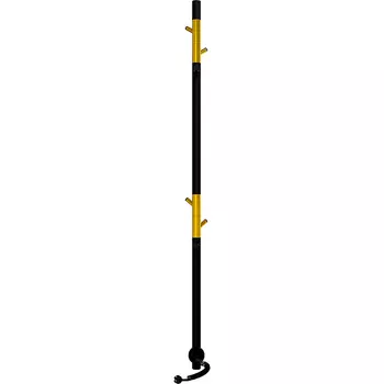 Электрический полотенцесушитель Laris Имидж 150x1400 73207642, черный муар, золото