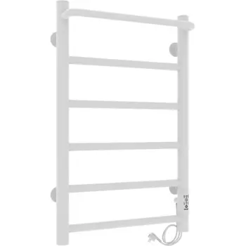 Электрический полотенцесушитель Laris Прайм ЧК П6 400x600 R 75201060, белый муар