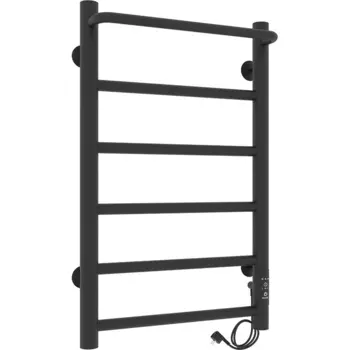 Электрический полотенцесушитель Laris Прайм ЧКЧ П6 400x600 R 73207593, черный муар