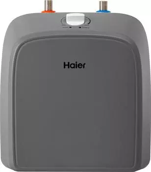 Электрический водонагреватель Haier ES10V-Q2(R) GA0SC0E1CRU, серый / белый