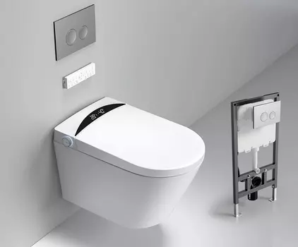 Электронный унитаз-биде Timo TE-751 белый