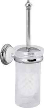 Ёршик для унитаза Boheme Vogue Bianco 10144 хром