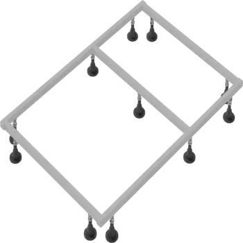 Каркас для поддона Jacob Delafon Tolbiac 120x80 E6D345RU-NF