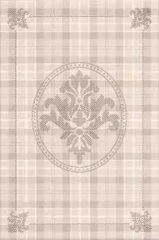 Керамическая плитка Kerama Marazzi AD\B178\8236 Декор Традиция Клетка матовый 20х30