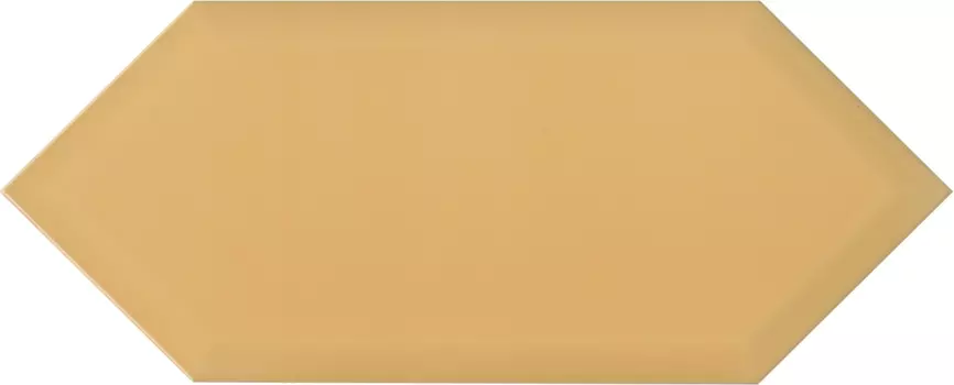 Керамическая плитка Kerama Marazzi Алмаш грань желтый глянцевый 14х34