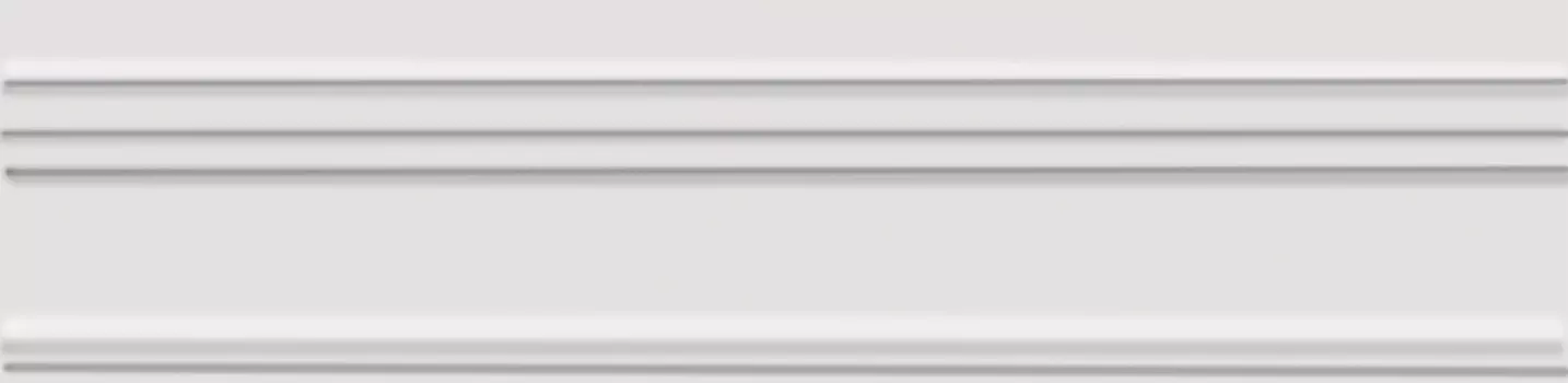 Керамическая плитка Kerama Marazzi Бордюр Багет Альвао белый матовый 20х5