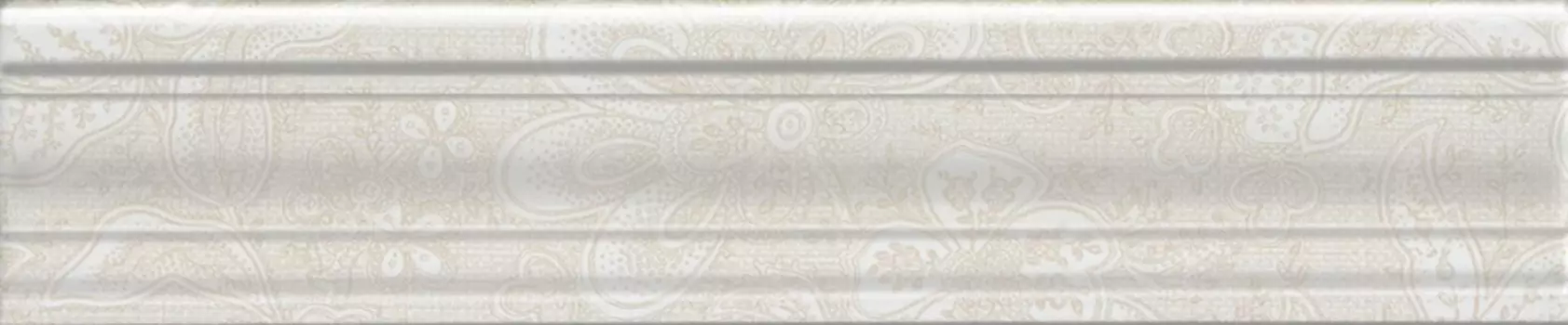 Керамическая плитка Kerama Marazzi Бордюр Багет Ауленсия бежевый матовый 25х5,5