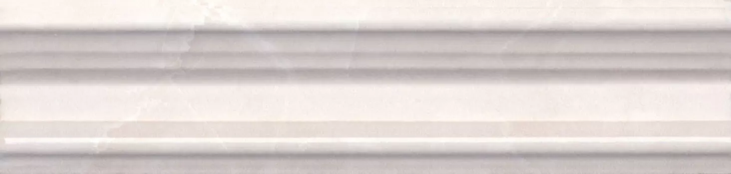 Керамическая плитка Kerama Marazzi Бордюр Багет Баккара бежевый глянцевый 20х5