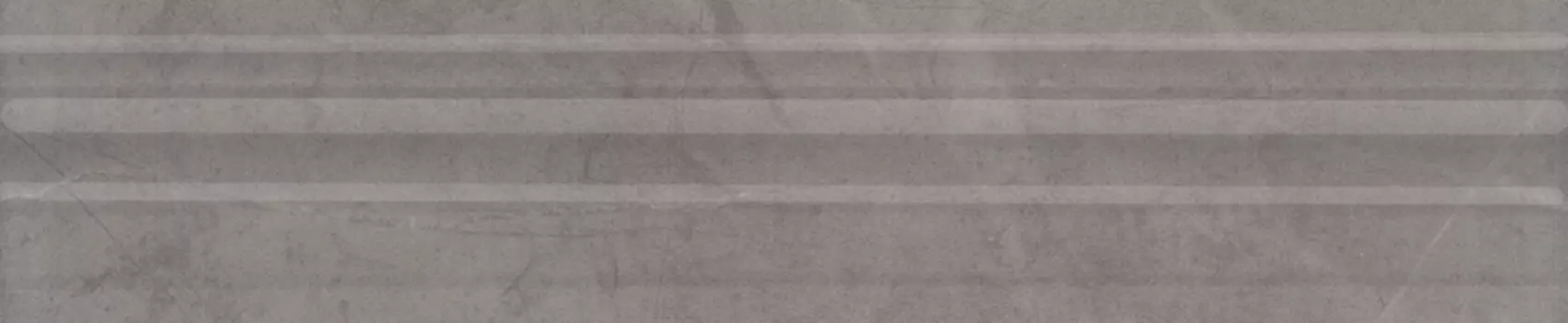 Керамическая плитка Kerama Marazzi Бордюр Багет Гран Пале серый глянцевый 25х5,5