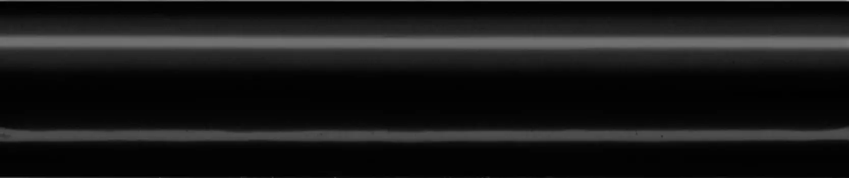 Керамическая плитка Kerama Marazzi Бордюр Багет Граньяно черный глянцевый 15х3