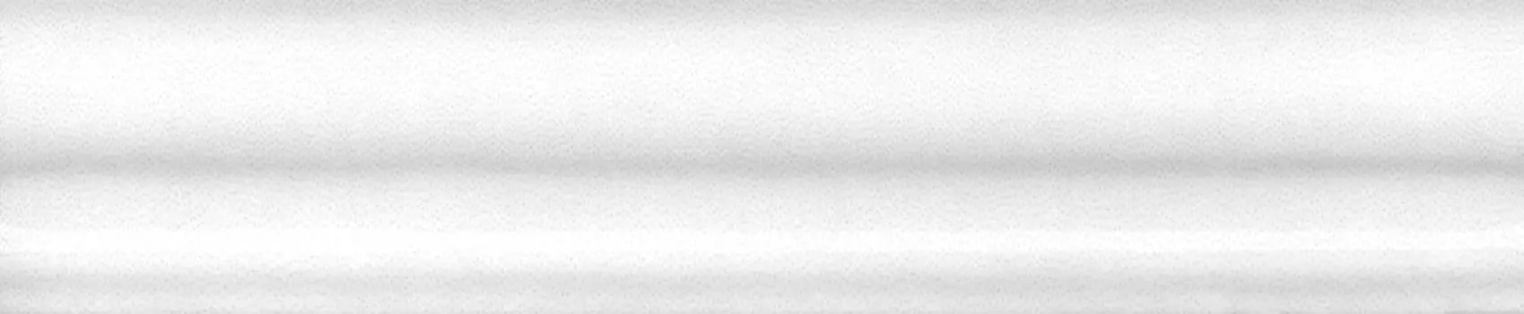 Керамическая плитка Kerama Marazzi Бордюр Багет Мурано белый глянцевый 15х3