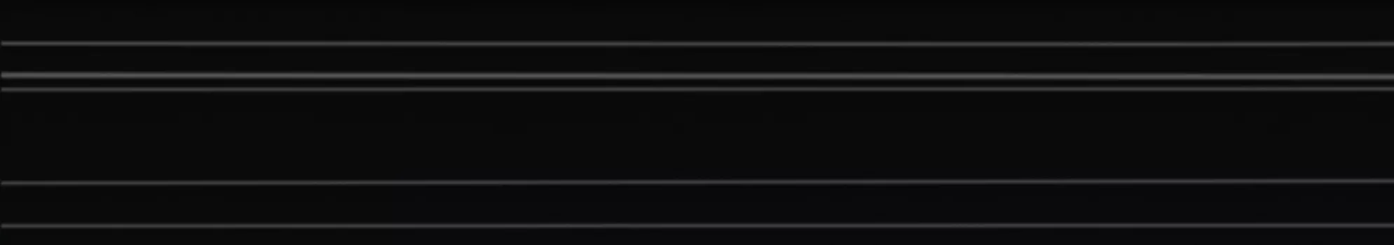 Керамическая плитка Kerama Marazzi Бордюр Багет Синтра черный матовый обрезной 40х7,3