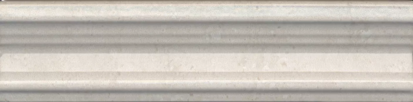 Керамическая плитка Kerama Marazzi Бордюр Багет Туф бежевый светлый глянцевый 20х5