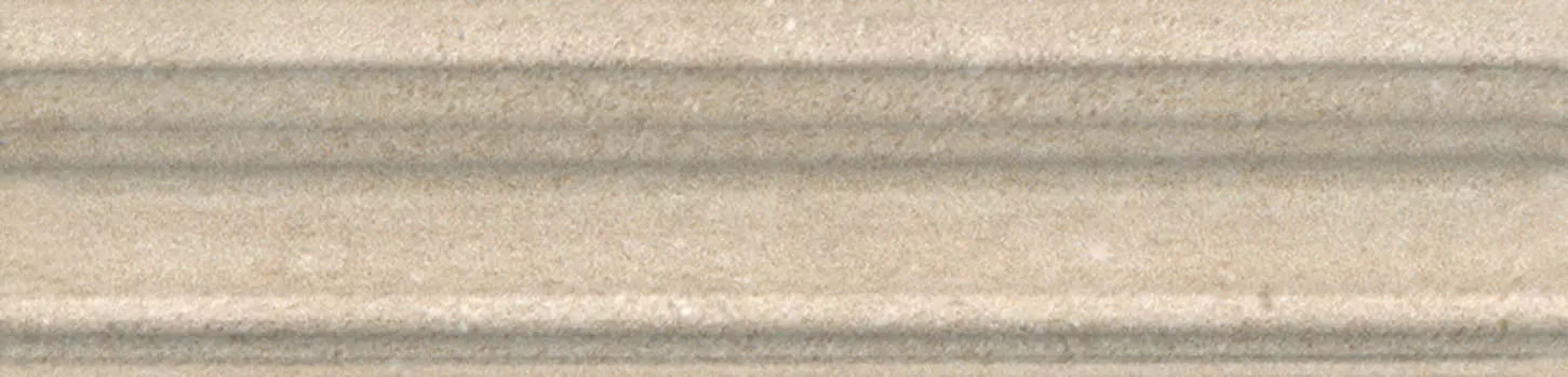 Керамическая плитка Kerama Marazzi Бордюр Багет Золотой пляж темный бежевый матовый 20х5