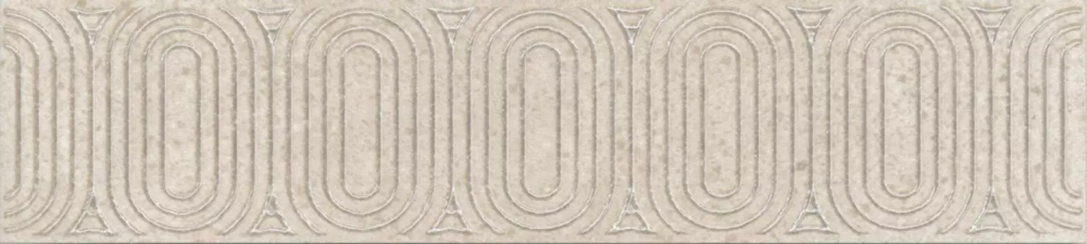 Керамическая плитка Kerama Marazzi Бордюр Безана бежевый матовый обрезной 25х5,5