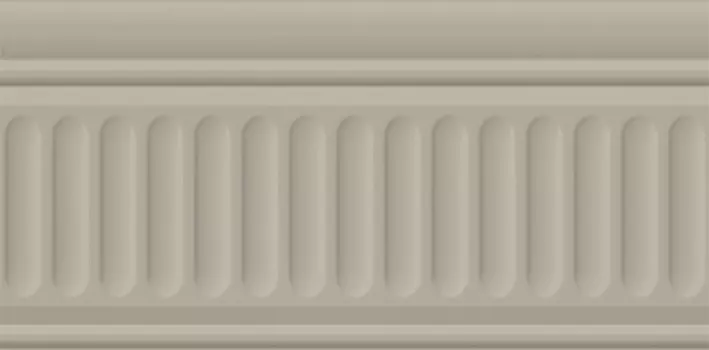 Керамическая плитка Kerama Marazzi Бордюр Бланше серый структура глянцевый 9,9х20