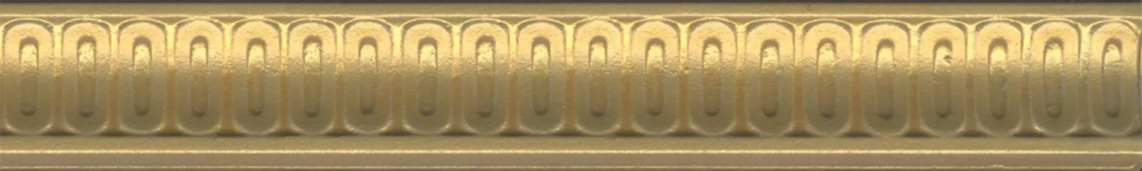 Керамическая плитка Kerama Marazzi Бордюр Борромео золото матовый 25х4