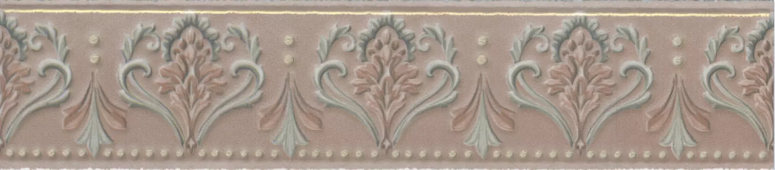 Керамическая плитка Kerama Marazzi Бордюр Фару розовый матовый обрезной 25х5,5