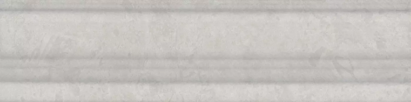 Керамическая плитка Kerama Marazzi Бордюр Ферони серый светлый матовый 20х5