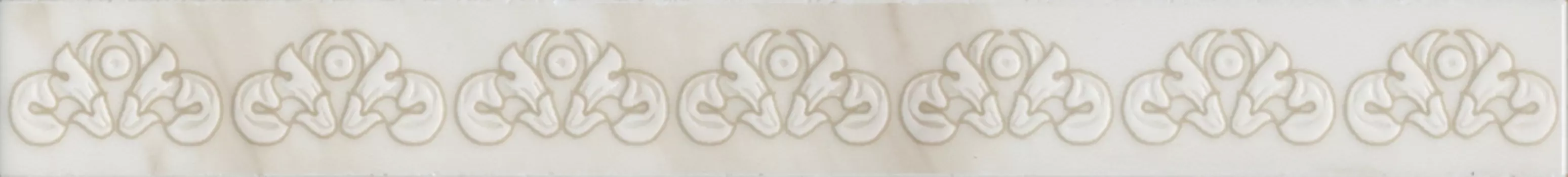 Керамическая плитка Kerama Marazzi Бордюр Карелли глянцевый обрезной 30х3,4