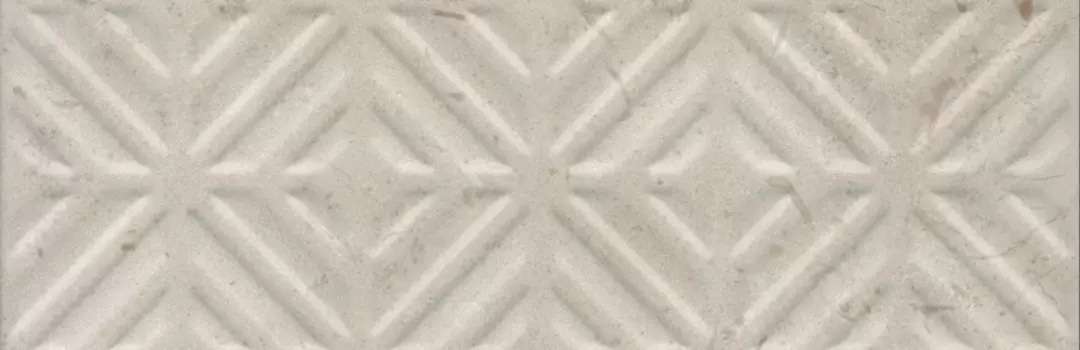 Керамическая плитка Kerama Marazzi Бордюр Карму бежевый матовый обрезной 30х9,6