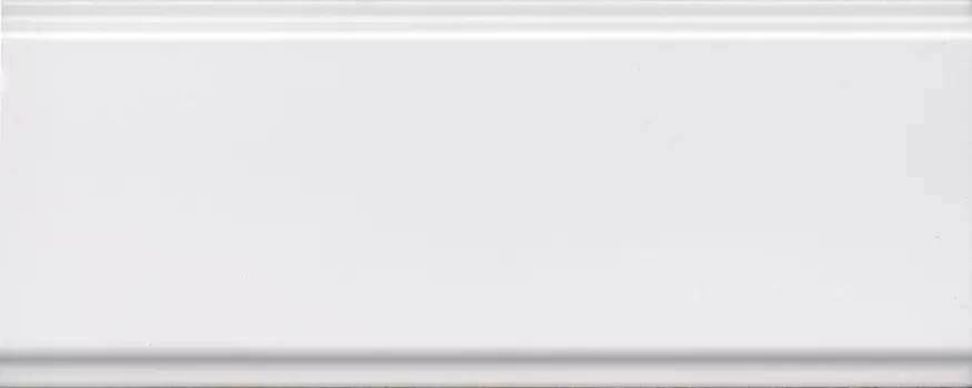 Керамическая плитка Kerama Marazzi Бордюр Магнолия белый матовый обрезной 30х12