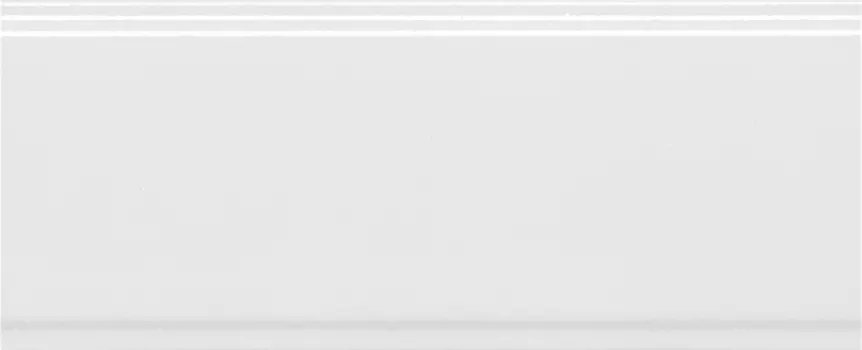 Керамическая плитка Kerama Marazzi Бордюр Марсо белый матовый обрезной 30х12