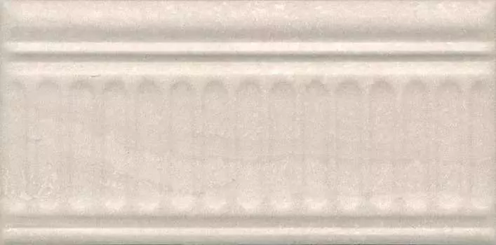 Керамическая плитка Kerama Marazzi Бордюр Олимпия бежевый структура матовый 9,9х20