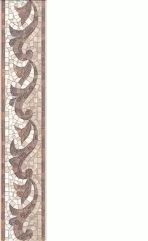 Керамическая плитка Kerama Marazzi Бордюр Пантеон лаппатированный обрезной 40х7,7