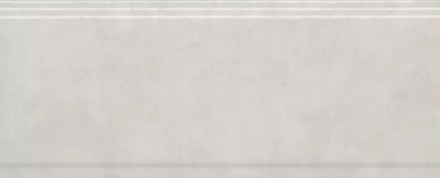 Керамическая плитка Kerama Marazzi Бордюр Сад Моне белый глянцевый обрезной 30х12