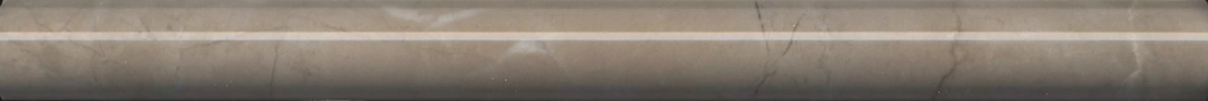 Керамическая плитка Kerama Marazzi Бордюр Серенада бежевый тёмный глянцевый обрезной 30х2,5