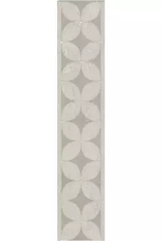 Керамическая плитка Kerama Marazzi Бордюр Туф бежевый светлый глянцевый 30х5,7