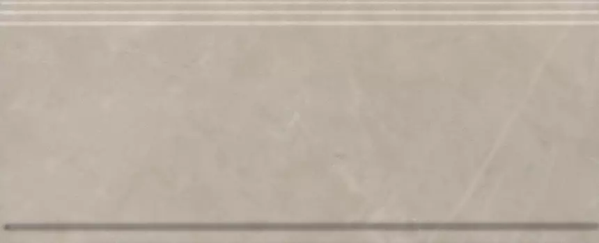 Керамическая плитка Kerama Marazzi Бордюр Версаль бежевый глянцевый обрезной 30х12