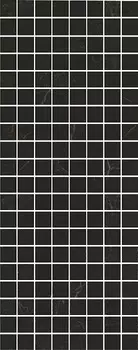 Керамическая плитка Kerama Marazzi Декор Алькала черный мозаичный глянцевый 20х50