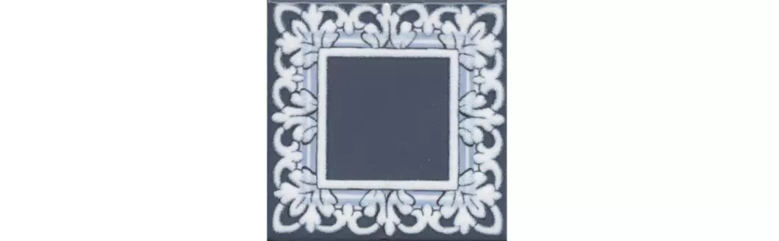 Керамическая плитка Kerama Marazzi Декор Алмаш синий глянцевый 9,8х9,8