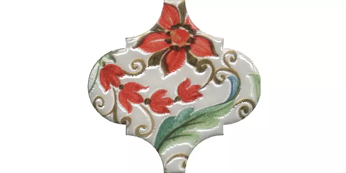 Керамическая плитка Kerama Marazzi Декор Арабески Тоскана 1 глянцевый 6,5х6,5