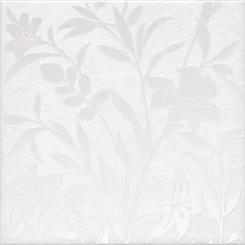 Керамическая плитка Kerama Marazzi Декор Барберино 4 белый глянцевый 20х20