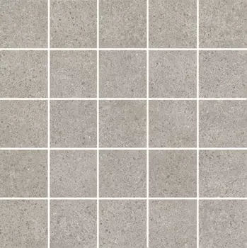 Керамическая плитка Kerama Marazzi Декор Безана серый мозаичный матовый 25х25