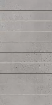 Керамическая плитка Kerama Marazzi Декор чипсет Мирабо серый матовый обрезной 30х60