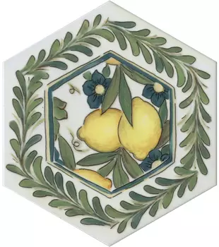 Керамическая плитка Kerama Marazzi Декор Флорентина 2 глянцевый 20х23,1