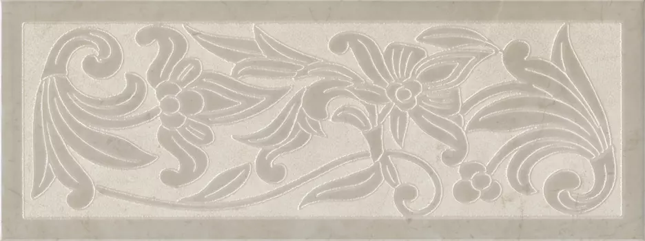 Керамическая плитка Kerama Marazzi Декор Монсанту 4 бежевый светлый 15х40